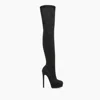 Casadei Flora - Woman Over The Knee Black 41