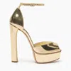 Casadei Flora Intestellar Platform Sandals - Woman Platforms Platinum 39