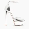 Casadei Flora Intestellar Platform Sandals - Woman Platforms Silver 35