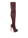 Casadei Flora Arceus - Woman Over The Knee Ladybug 37.5 In Black
