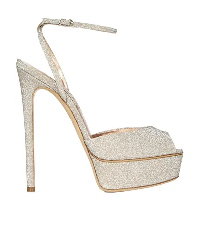 Casadei Flora Solar Eclipse Platform Sandals