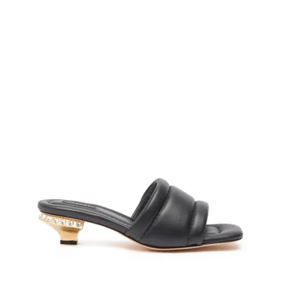 Casadei Galaxy Kitten Mules - Woman Mules Black 39