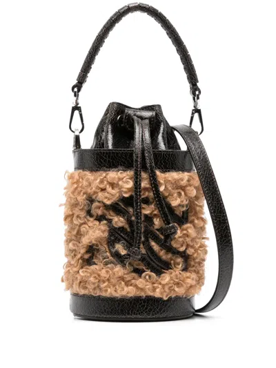Casadei Giulia Bucket Bag In Multi