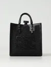 Casadei Beauriva Logo-patch Shopper Bag In Black