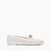 Casadei Hanoi Loafers - Woman Flats And Loafers White 37