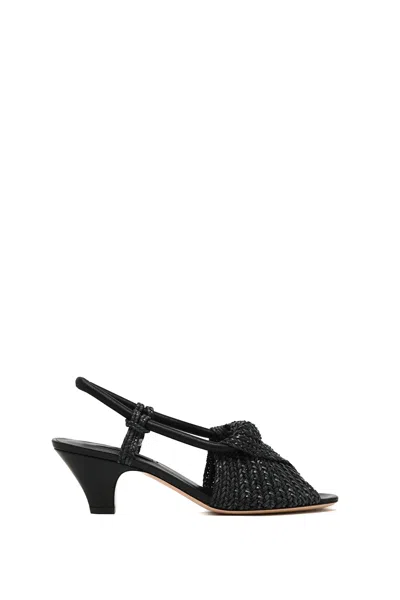 Casadei Heel Sandals In Black