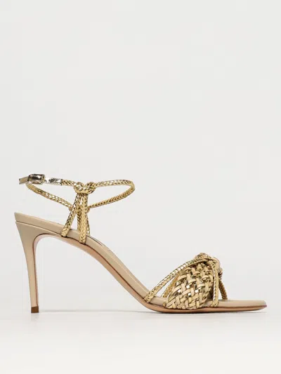 Casadei Sandalen Mit Absatz  Damen Farbe Gold