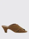 Casadei Suede Sandals In ハニー