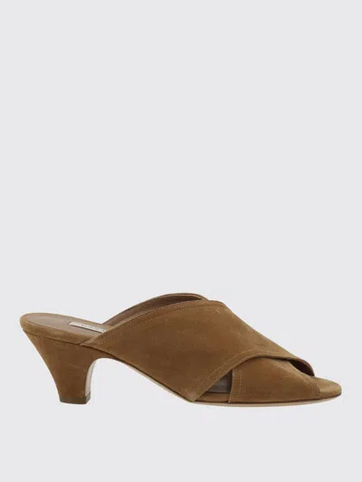 CASADEI HEELED SANDALS CASADEI WOMAN COLOR HONEY,425148106
