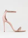 Casadei Heeled Sandals  Woman Color Peach In Peach