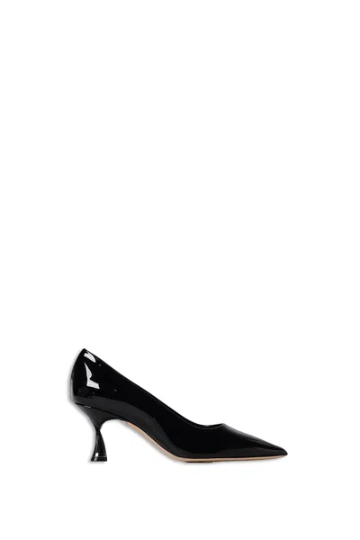 Casadei Patent-effect Pointed-toe Pumps In Multi