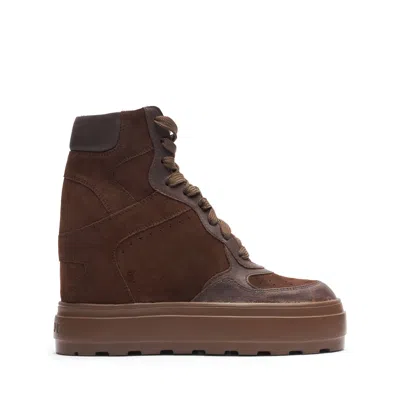 Casadei High Top - Woman Sneakers Cacao 38.5