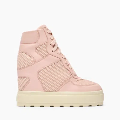 Casadei High Top Net & Leather Sneakers - Woman Sneakers Minou 37.5