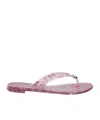 Casadei Infradito Flip-flops In Pattern