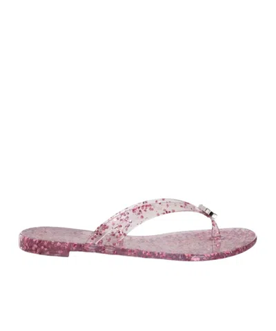 Casadei Infradito Flip-flops In Pink