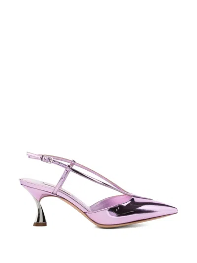 Casadei Interstellar Pointed-toe Pumps In Pink