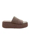 Casadei Interwovened Open Toe Sandals