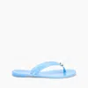 Casadei Jelly Flip Flops - Woman Flats And Loafers Sky 39 In Sky
