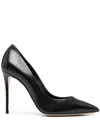 Casadei 100mm Superblade Wonder Pumps In Black