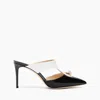 Casadei Julia Big Pink Mules - Woman Mules Black And White 36 In Black And White