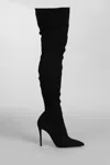Casadei Julia High Heels Boots In Black