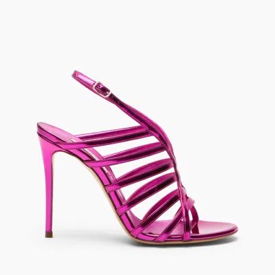 Casadei Julia Jolly Interstellar Sandals In Purple