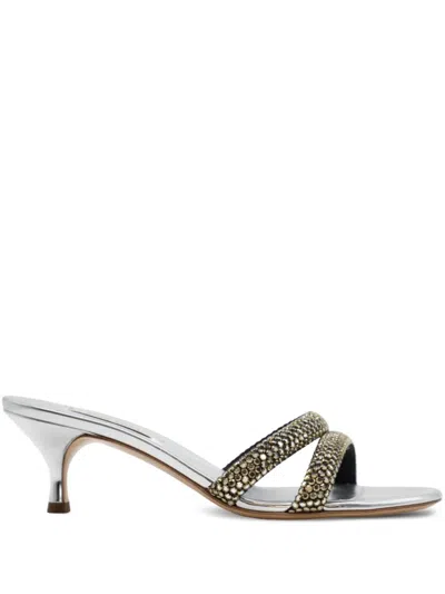 Casadei Julia Pumps In Silver