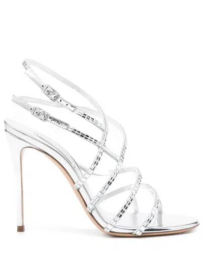 Casadei "julia" Starlway Interstellar Sandal T.100 In Silver