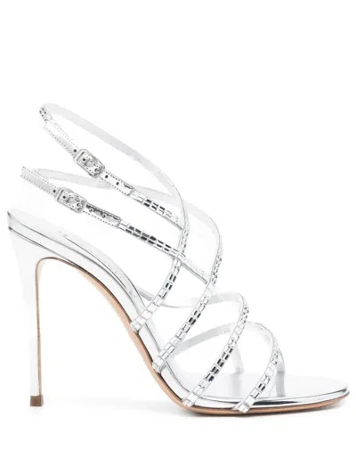 Casadei "julia" Starlway Interstellar Sandal T.100 In Silver