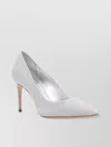 Casadei "julia" Triniton Pointed Toe Stiletto Pump
