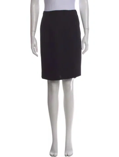 Pre-owned Casadei Knee-length Skirt In Black