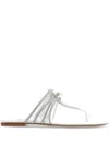 Casadei Sandals Multicolour In White