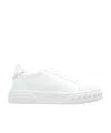Casadei Italian Leather Chic Women's Sneakers In White
