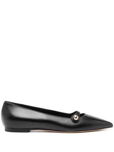 Casadei Cleo Ballet Flats In Black