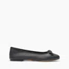 Casadei Leather Ballet Flats - Woman Flats And Loafers Black 37