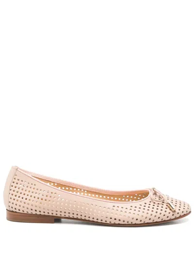 Casadei Leather Ballet Flats