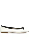 Casadei Ballet Shoes W Chain T. 010 In Neutrals