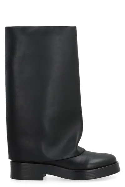 Casadei Boots In Black