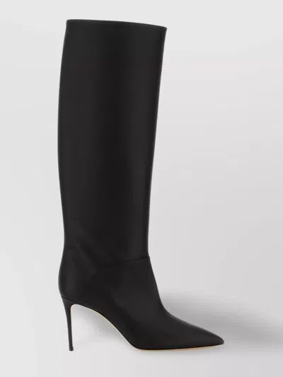 CASADEI LEATHER KNEE LENGTH BOOTS WITH STILETTO HEEL