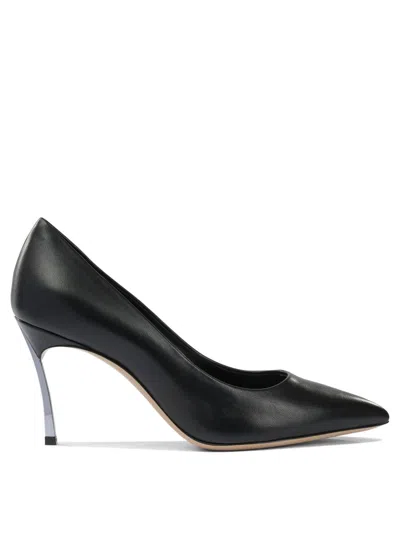 Casadei Leather Heeled Pumps In Multi