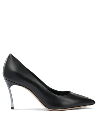 Casadei Leather Pumps In Black
