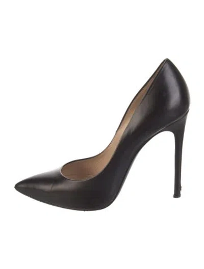 Pre-owned Casadei Leather Pumps In Black