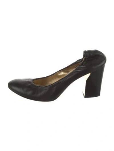 Pre-owned Casadei Leather Pumps In Black