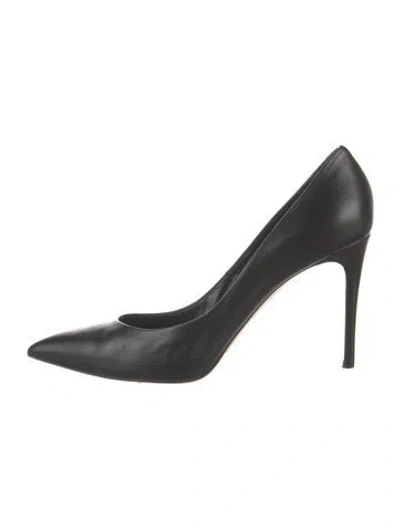 Pre-owned Casadei Leather Pumps In Black
