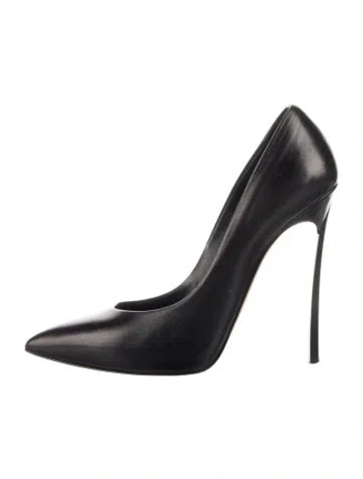Pre-owned Casadei Leather Pumps In Black
