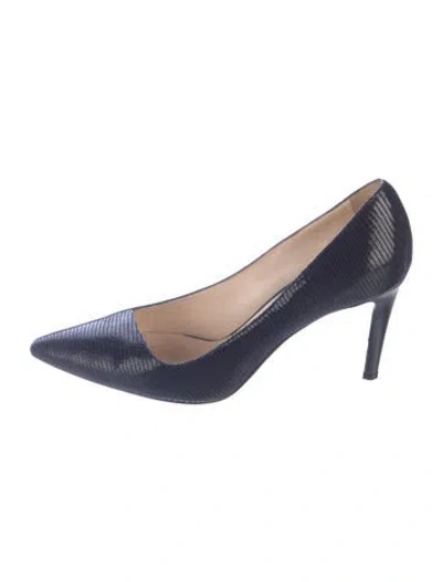 Pre-owned Casadei Leather Pumps In Blue