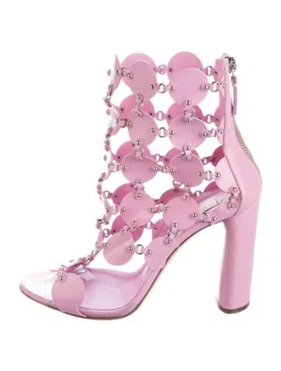Pre-owned Casadei Leather Pumps In Pink