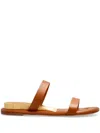 Casadei Leather Slippers In Brown