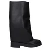 Casadei Leather Women's Boot In Black