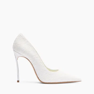 Casadei Liberty Blade Pumps - Woman Pumps And Slingback White 39